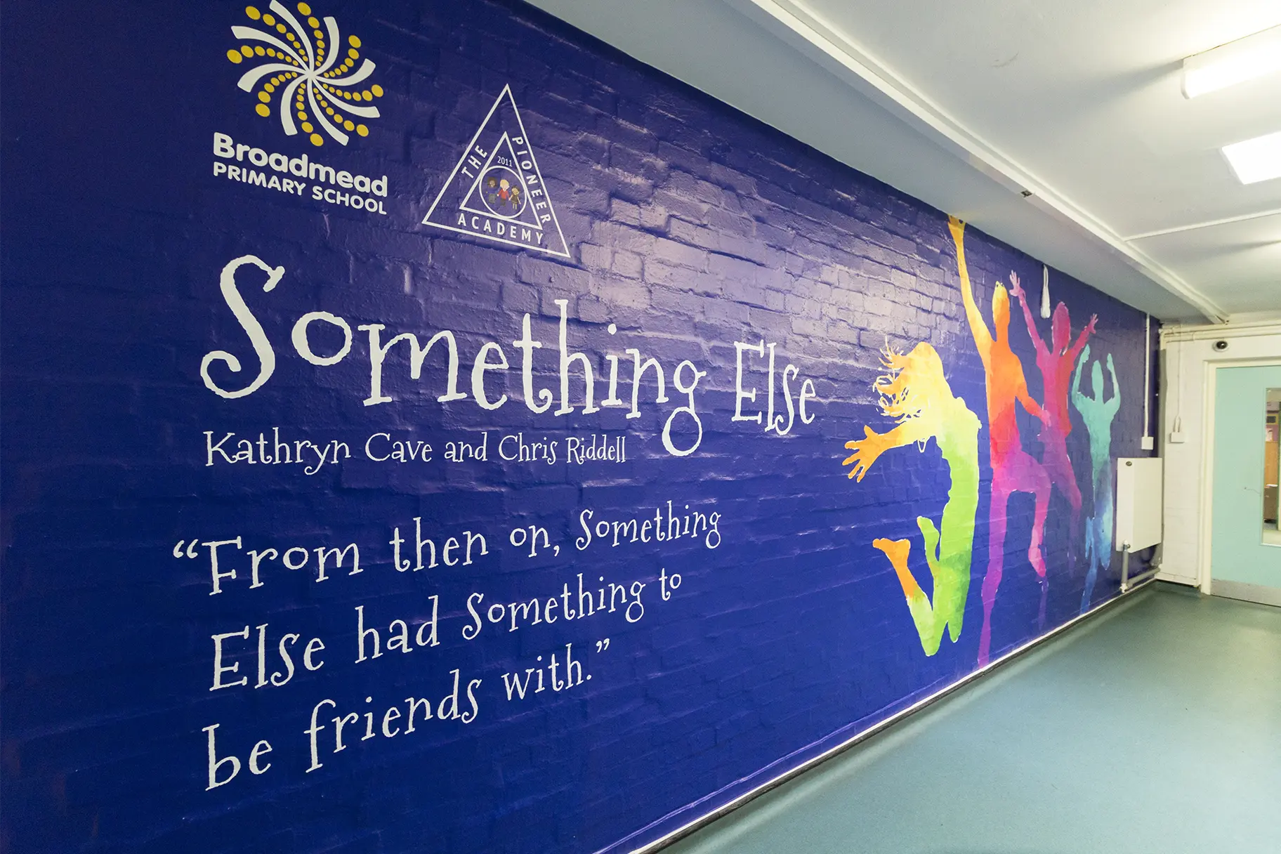 Broadmead Primary School English literature story themed Corridor Wall Art
