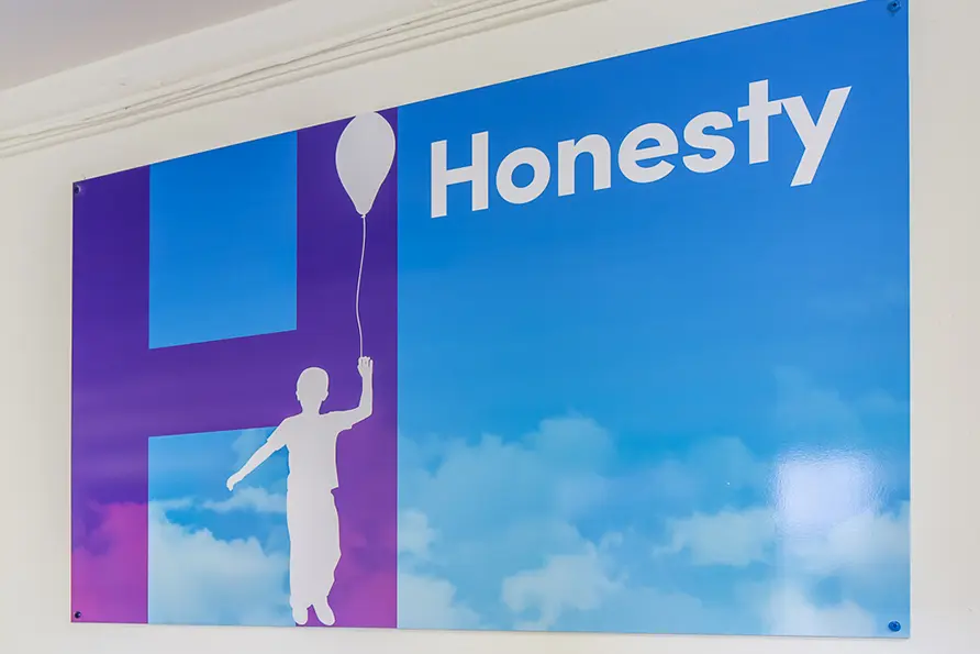 Primary Schools bespoke values boards and wall art