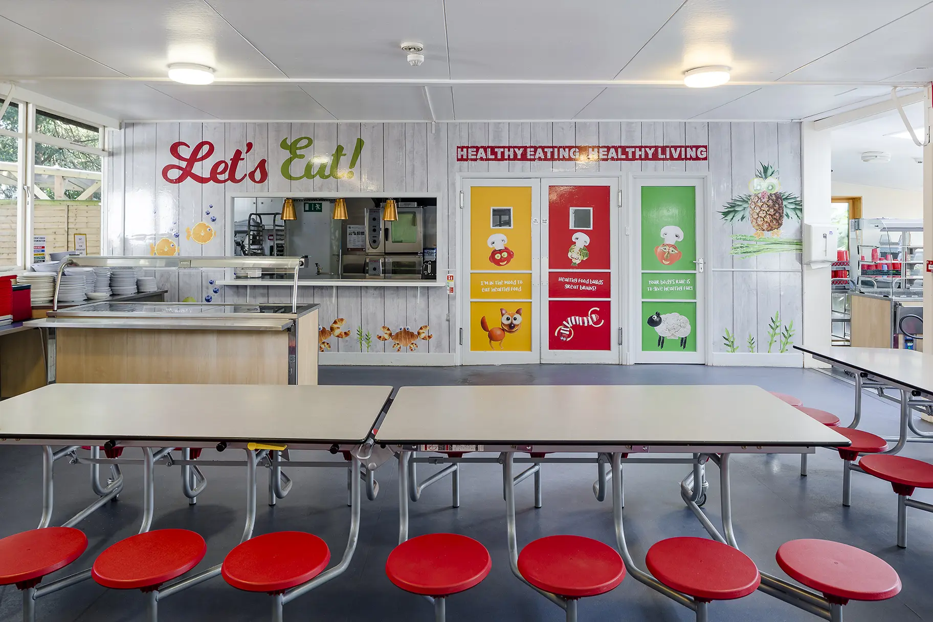 Reigate St Mary’s Preparatory and Choir School Canteen Art