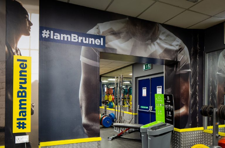Brunel University free weights room