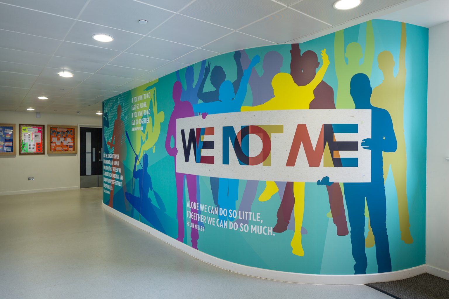 How to choose areas for your Wall Art Promote Your School