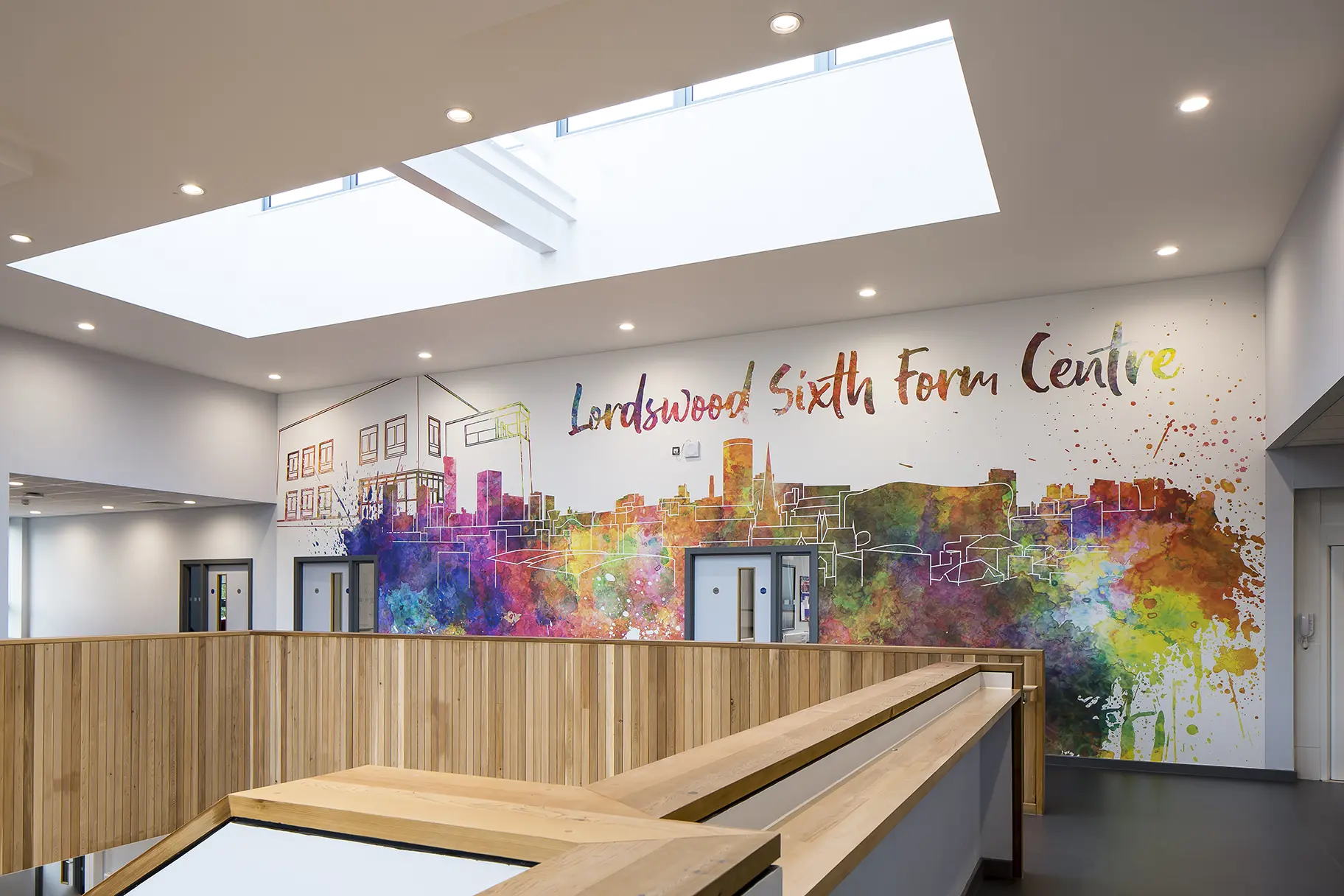 Lordswood Sixth Form Centre Atrium