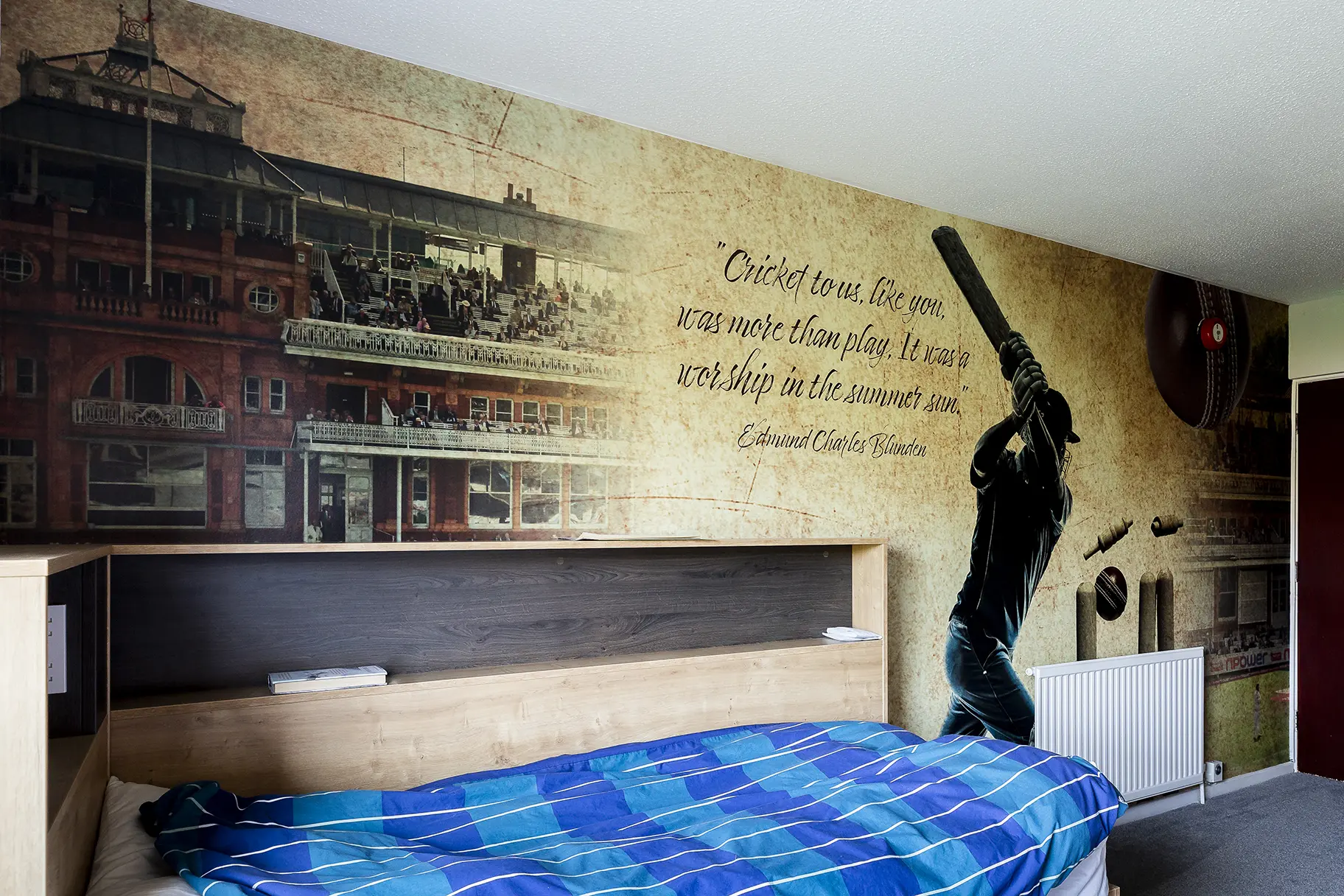 PYS Summer Fields Front Lodge Sports Dorm Wall