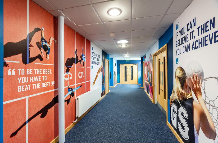 PYS Lee chapel primary school sport corridors
