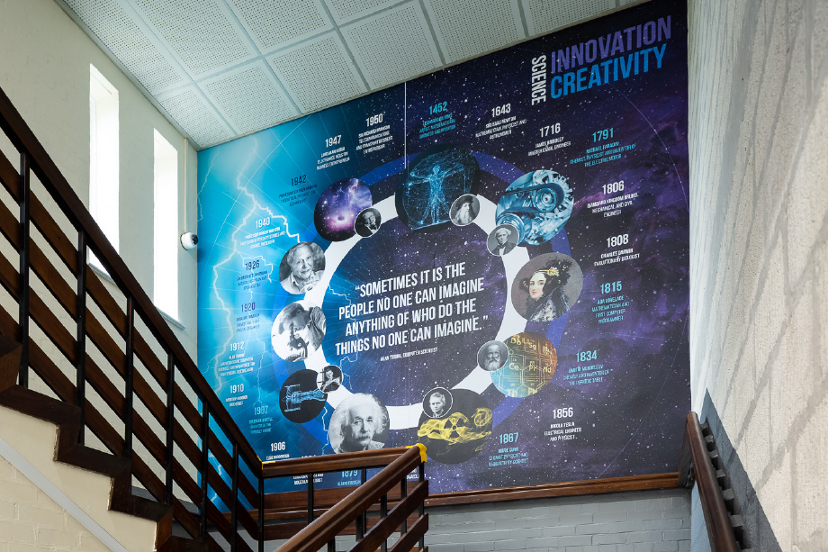 PYS Madeley Science Wall Art