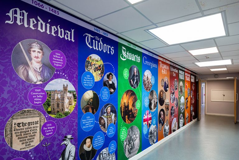 Visual displays for schools - Promote Your School