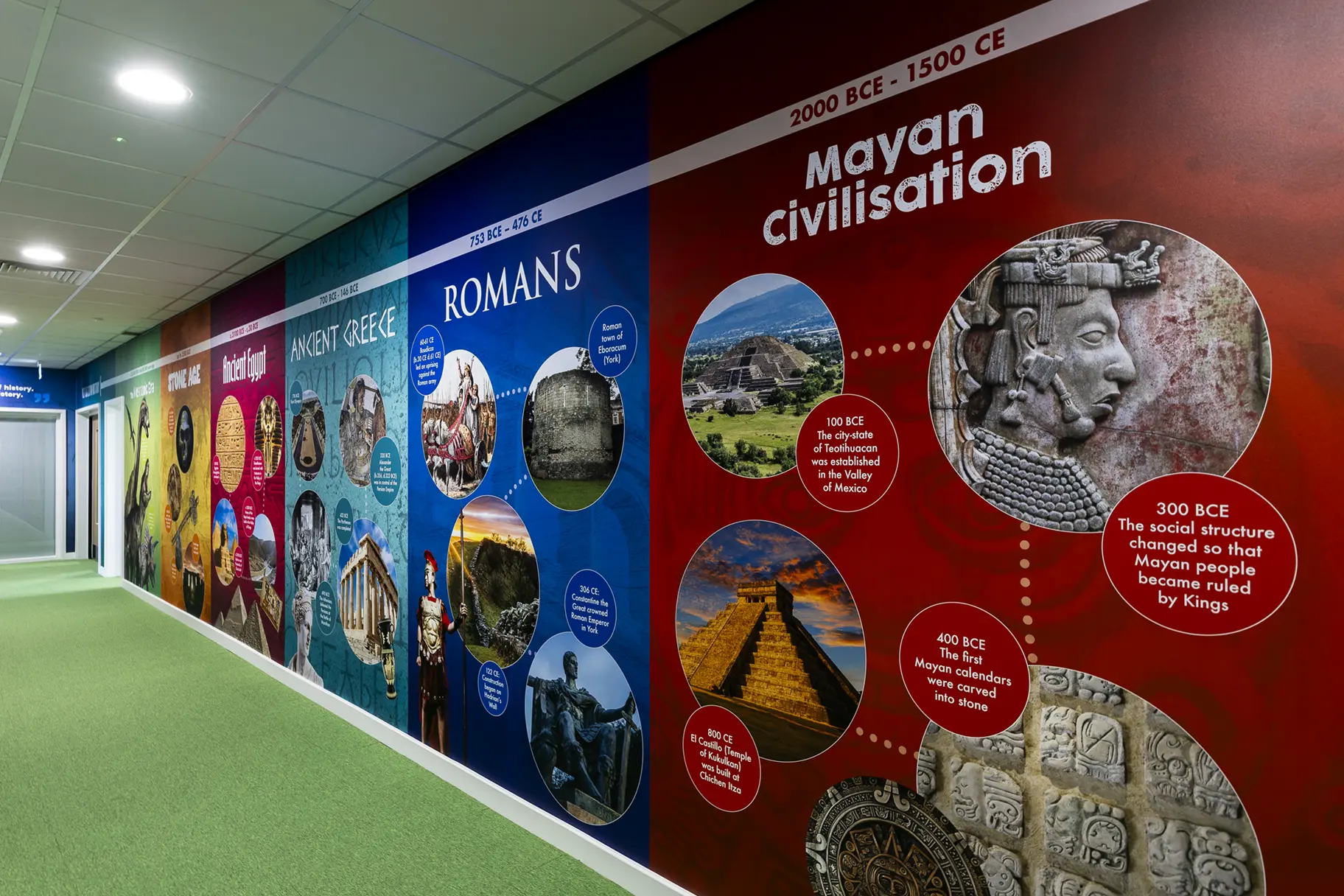Chapel hill primary history timeline
