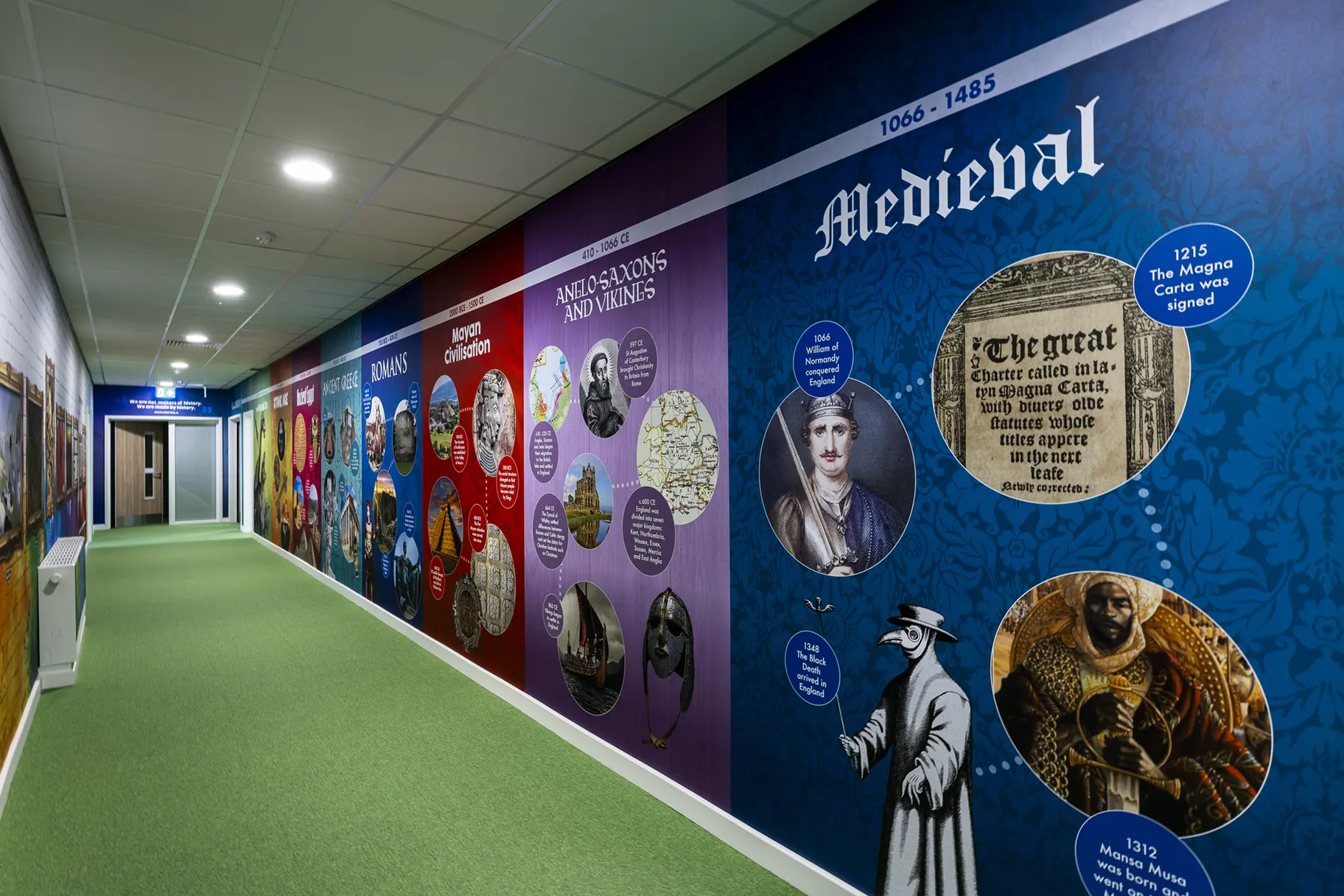 Chapel hill primary history timeline
