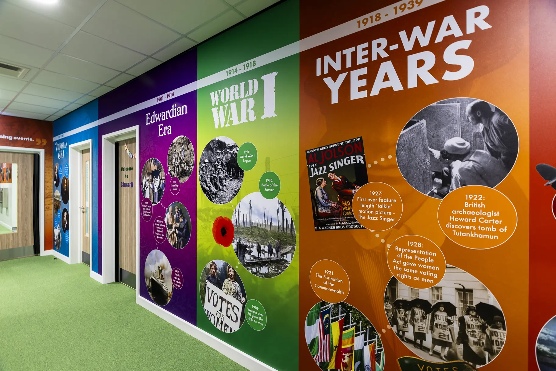 Chapel hill primary history timeline