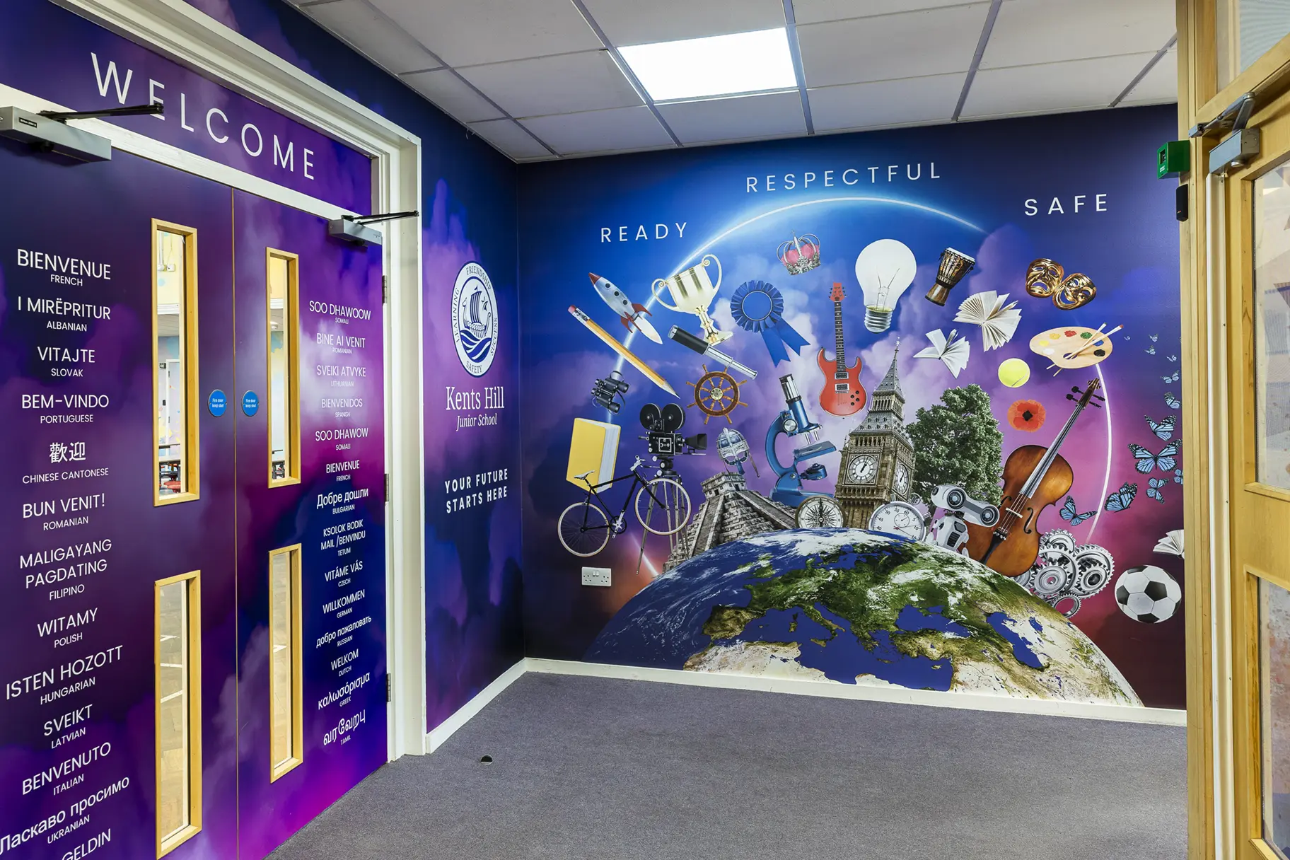 Values displays for schools