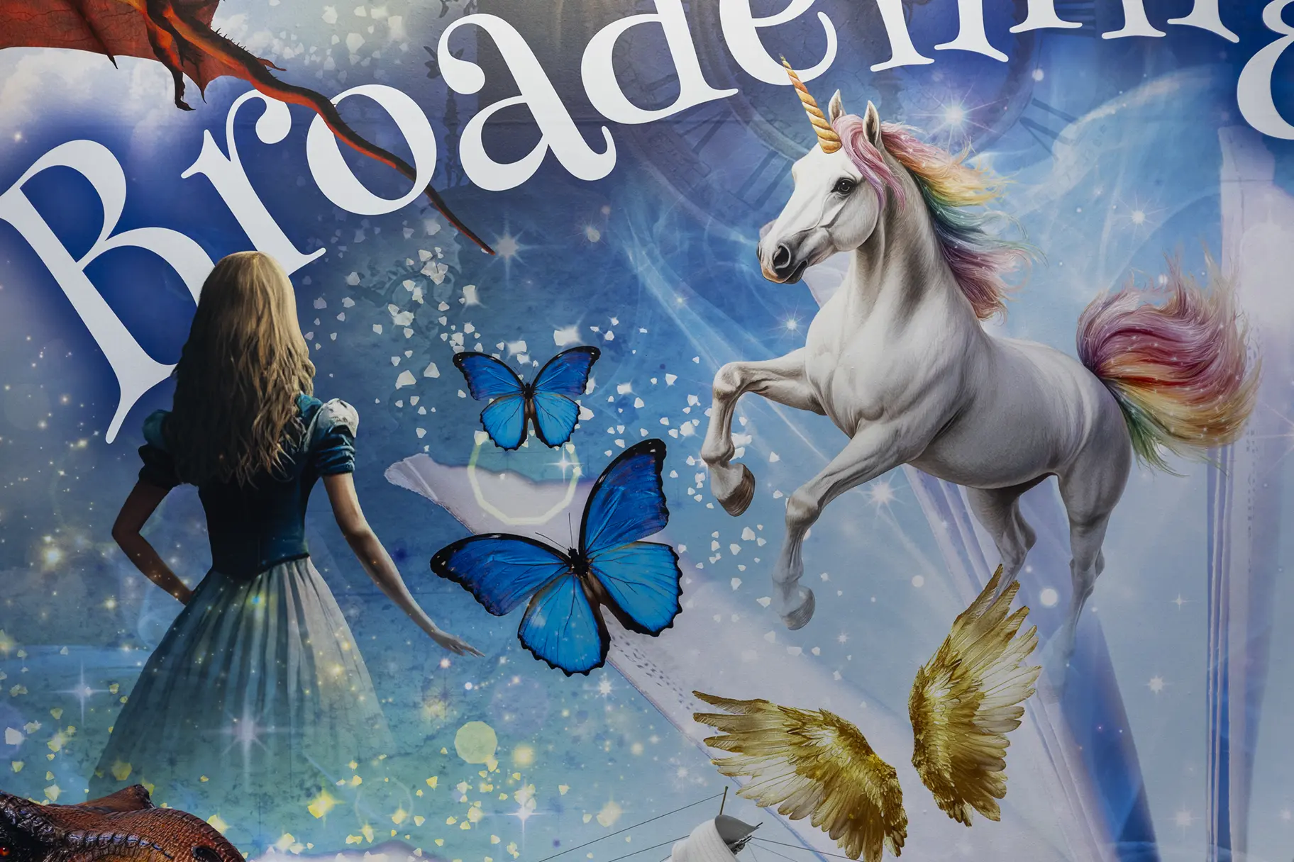 The Cranbourne Primary library wall art