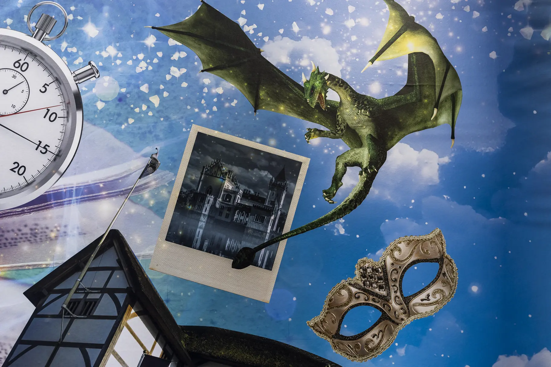 The Cranbourne Primary library wall art