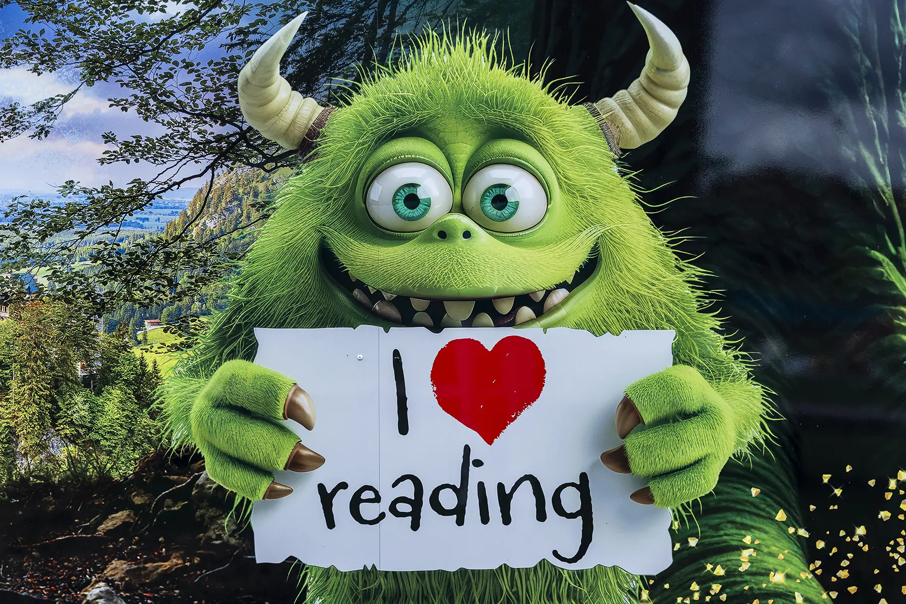 Chapel Hill Primary School literacy fence wall art