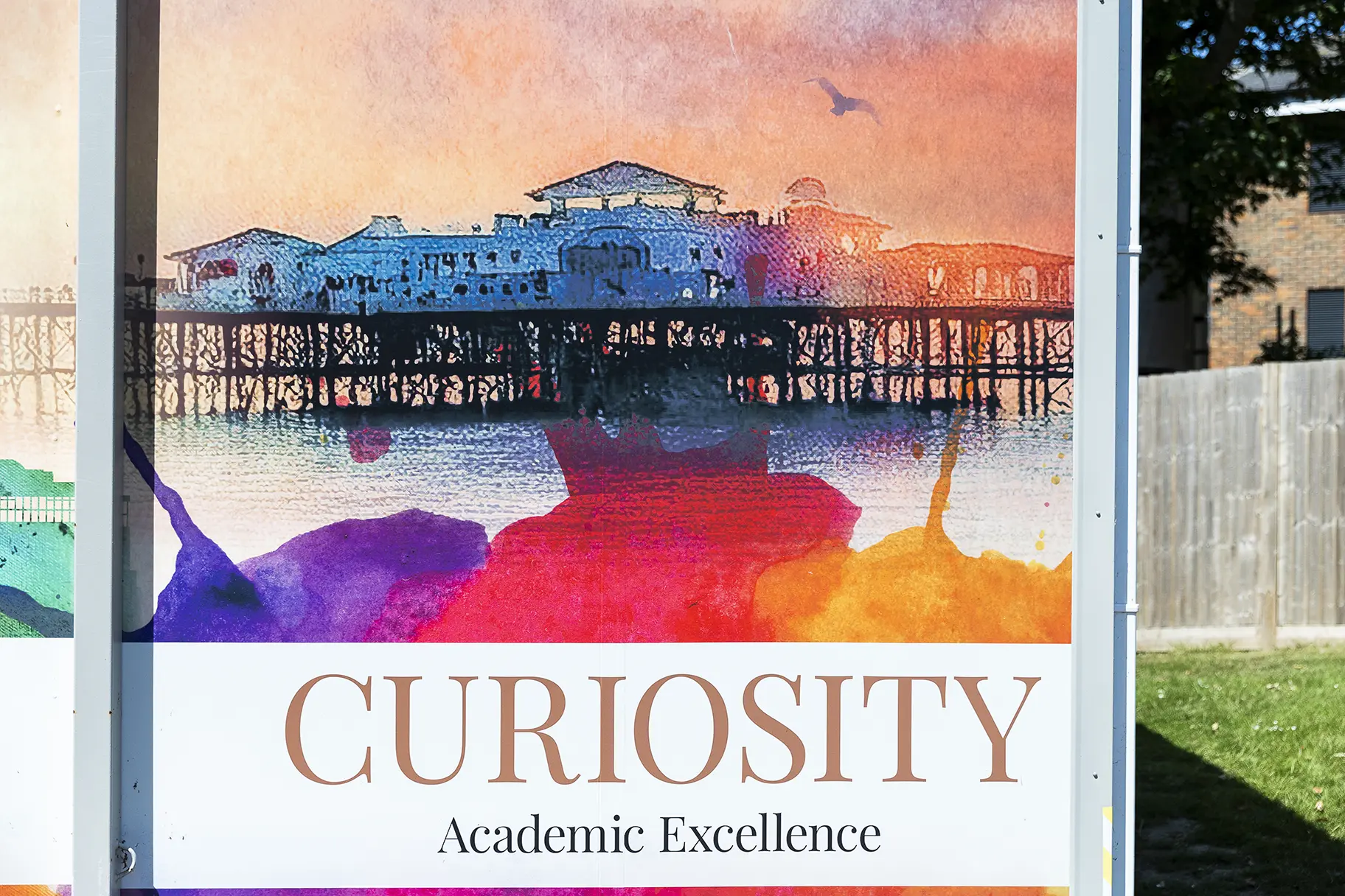 Oxford International College Brighton outbuilding 1 wall art