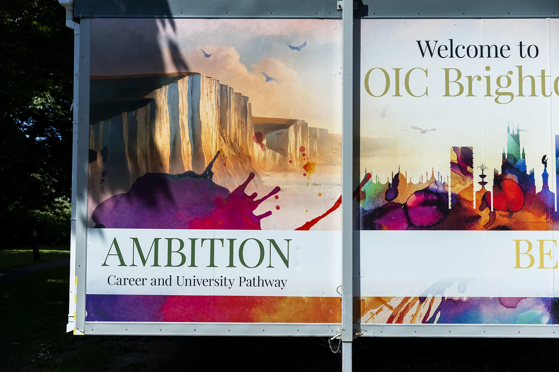 Oxford International College Brighton outbuilding 1 wall art