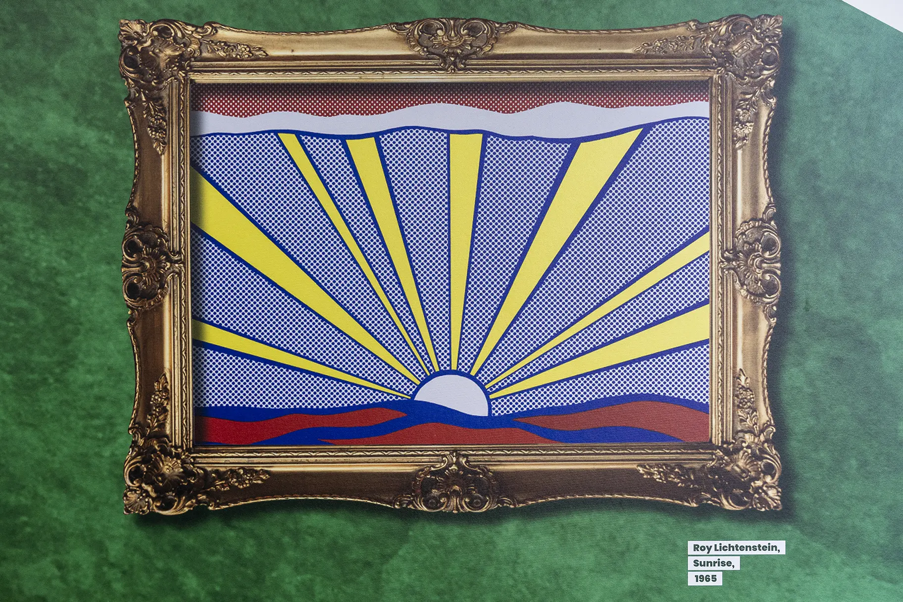 Ryedene Primary and Nursery School art stairwell wall art