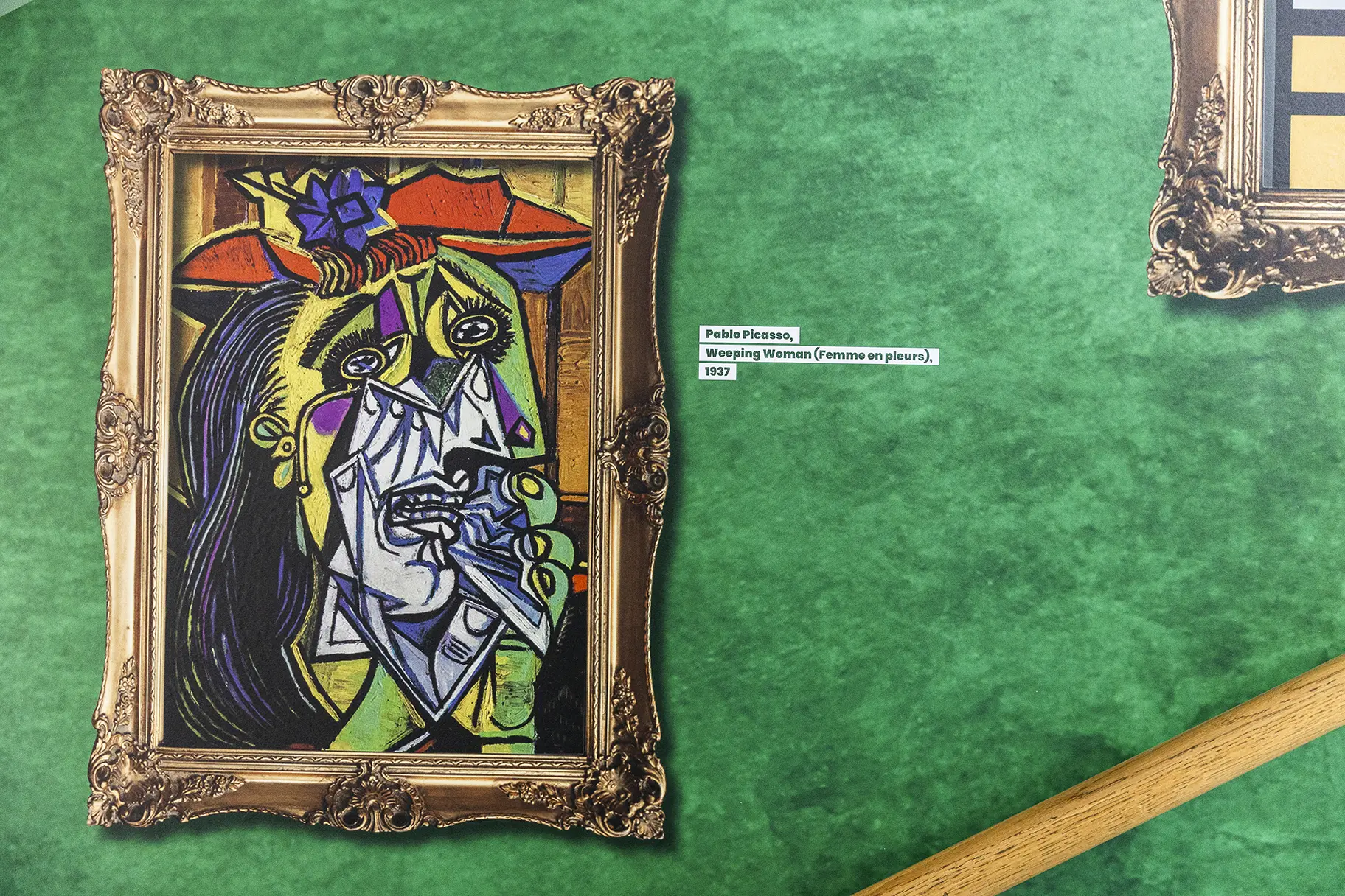 Ryedene Primary and Nursery School art stairwell wall art