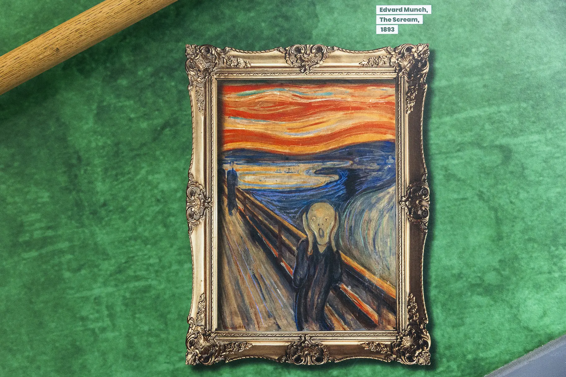 Ryedene Primary and Nursery School art stairwell wall art