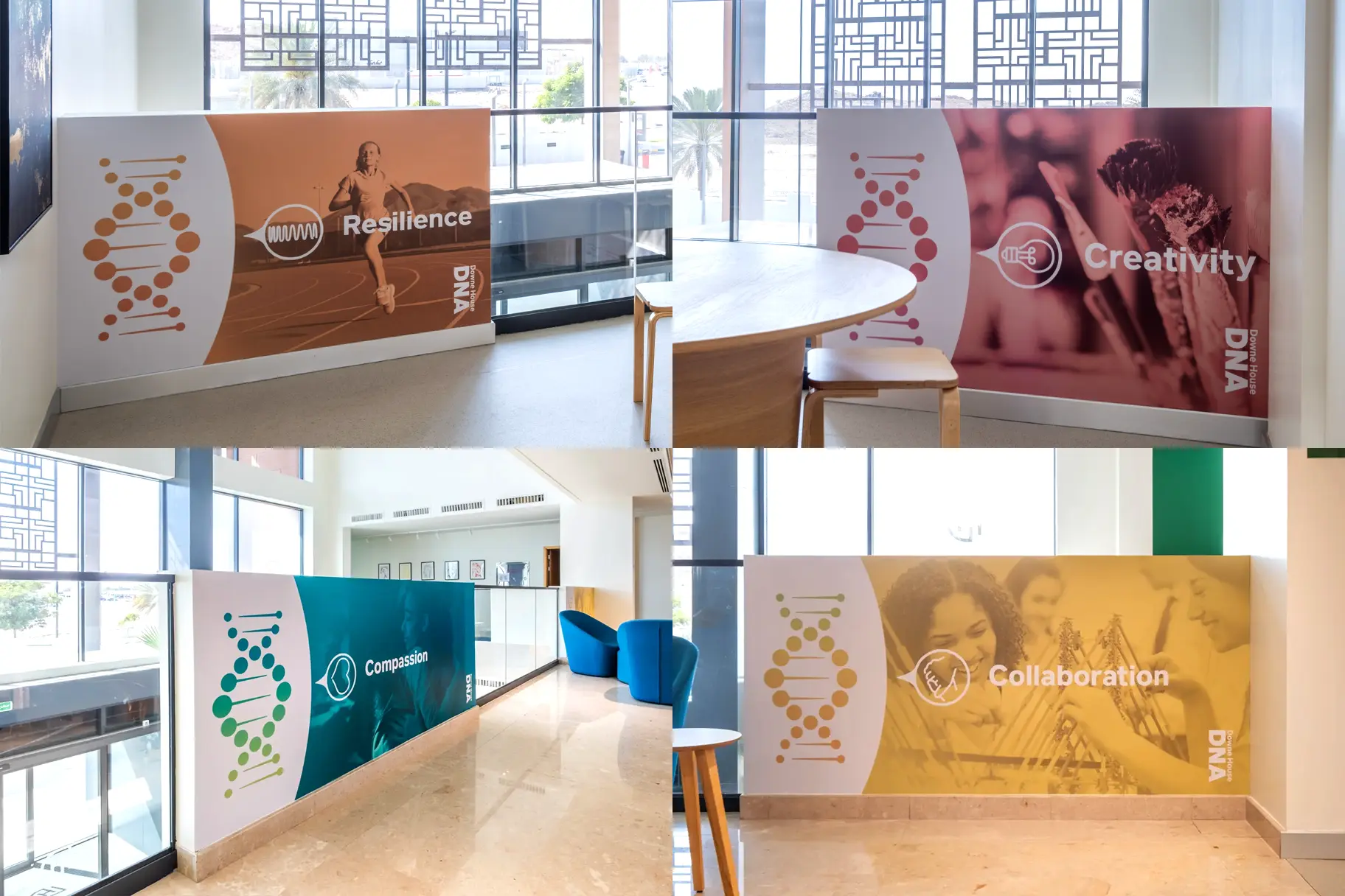 Downe house muscat wall art