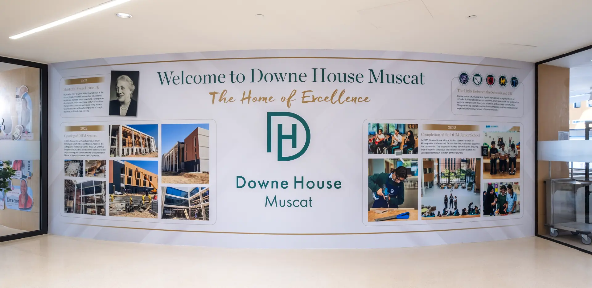 Downe house muscat wall art