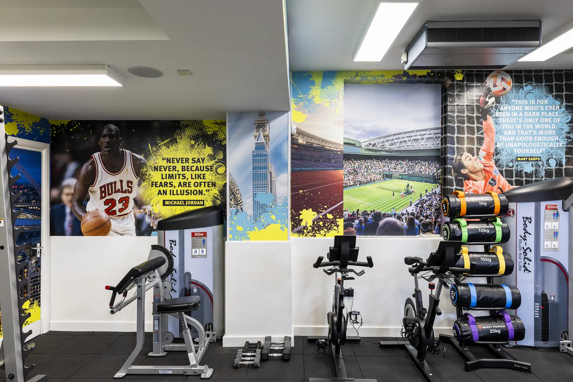 King’s Academy Lord Wilson Gym Wall Art