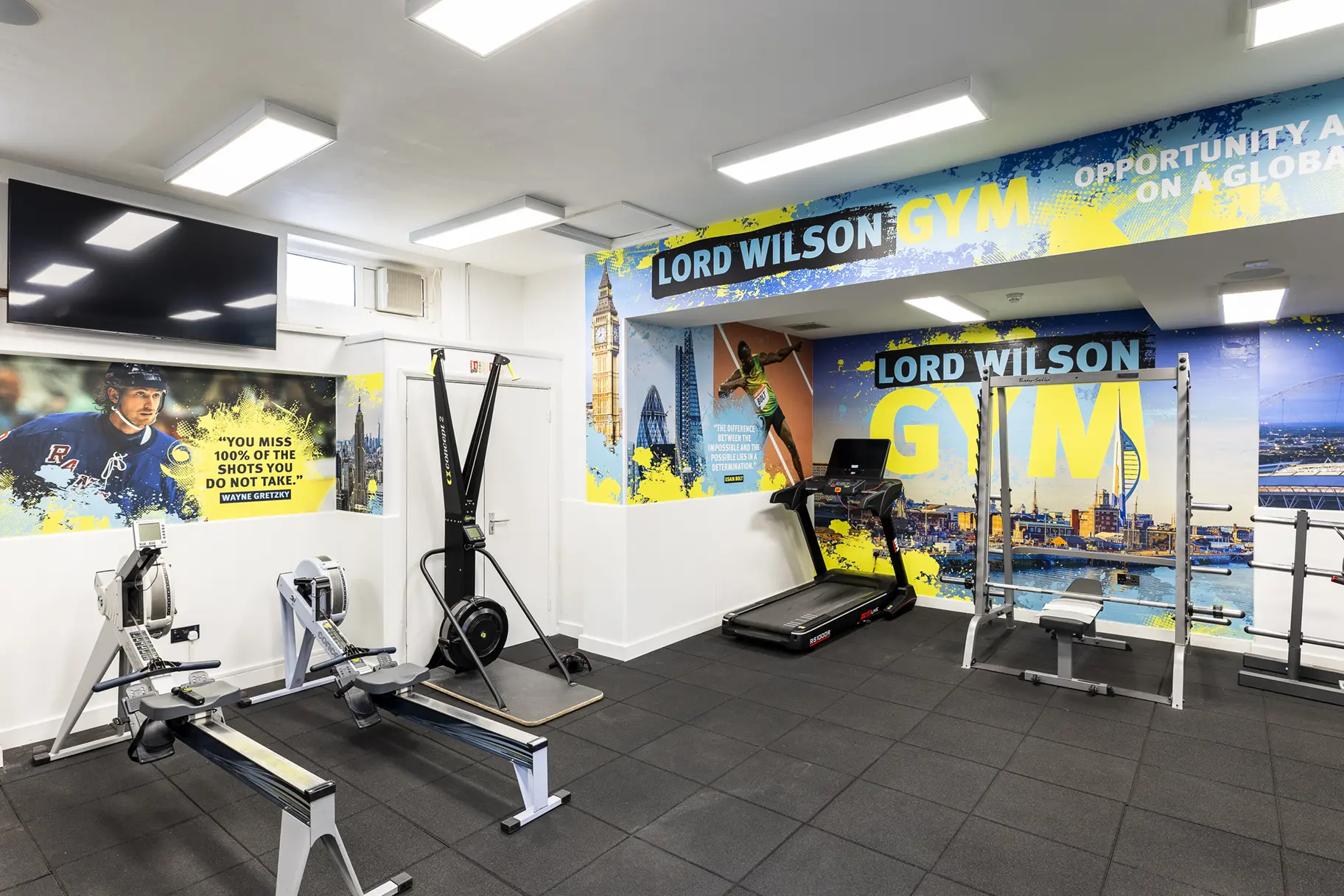 King’s Academy Lord Wilson Gym Wall Art
