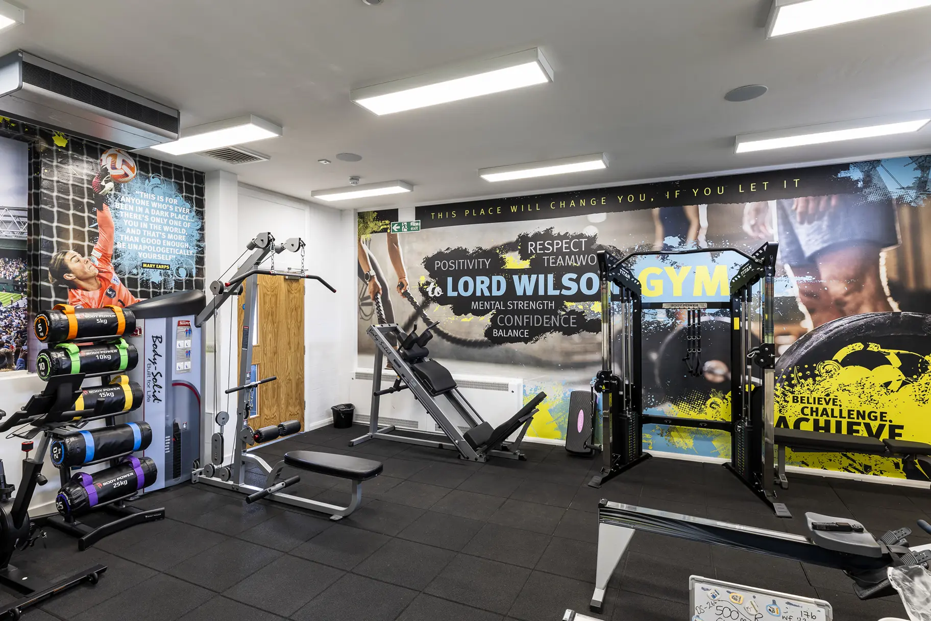 King’s Academy Lord Wilson Gym Wall Art