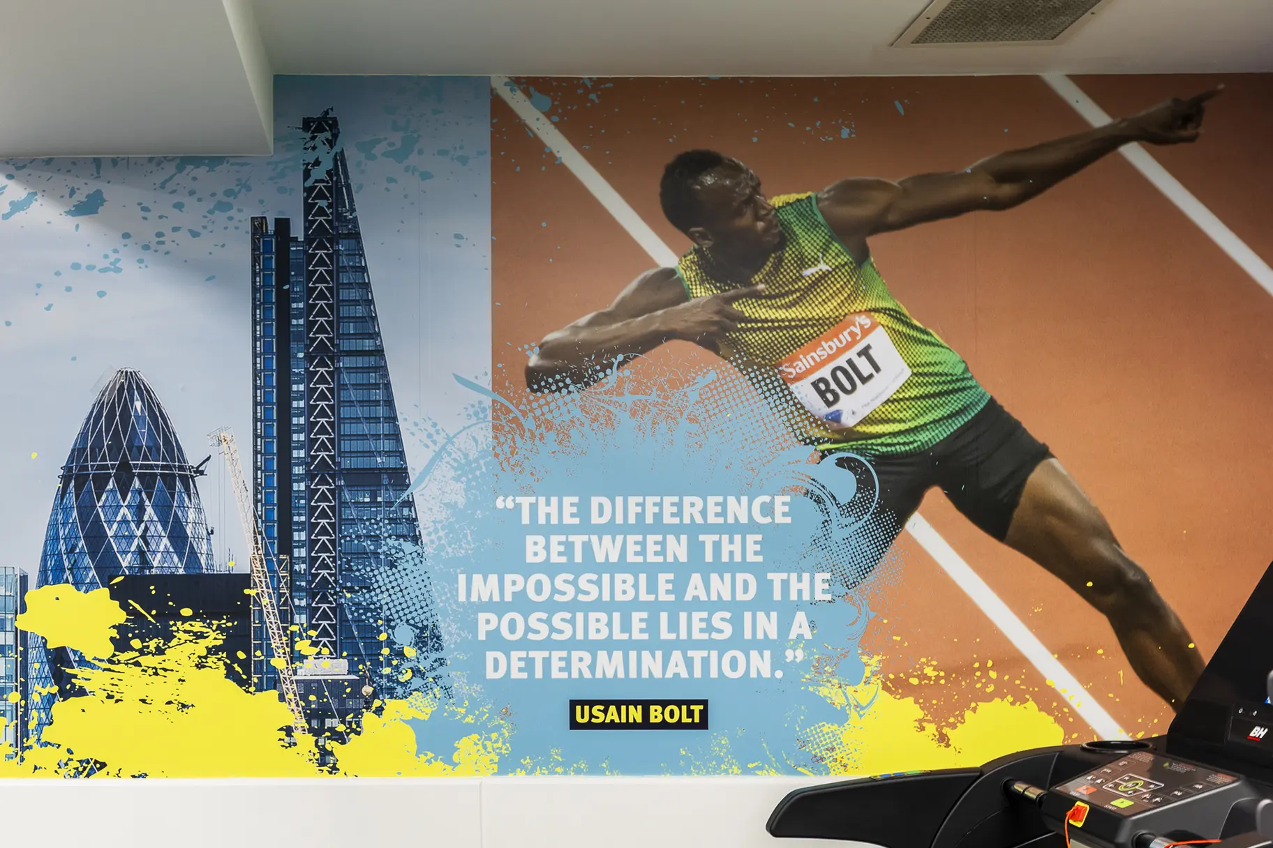 King’s Academy Lord Wilson Gym Wall Art