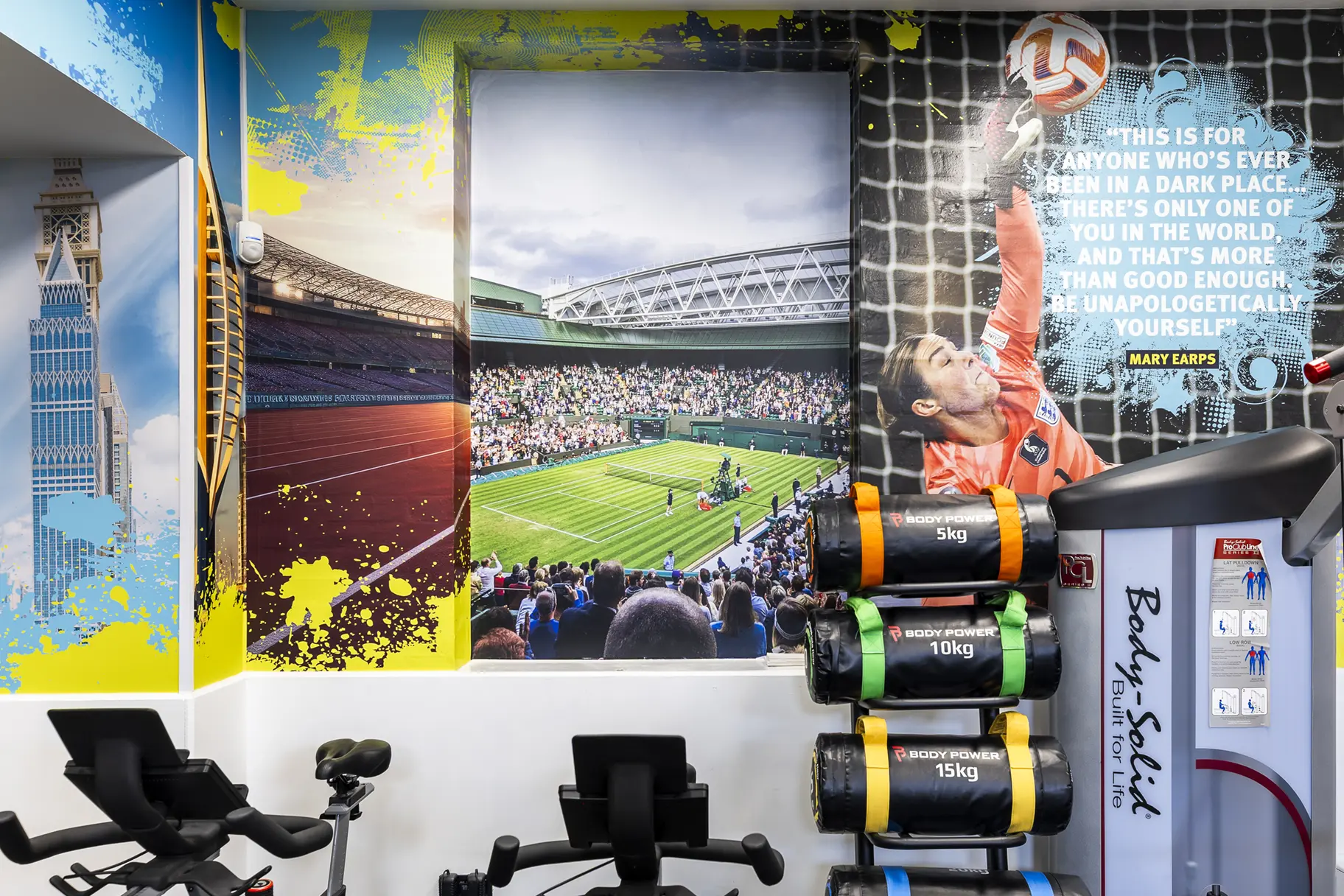 King’s Academy Lord Wilson Gym Wall Art