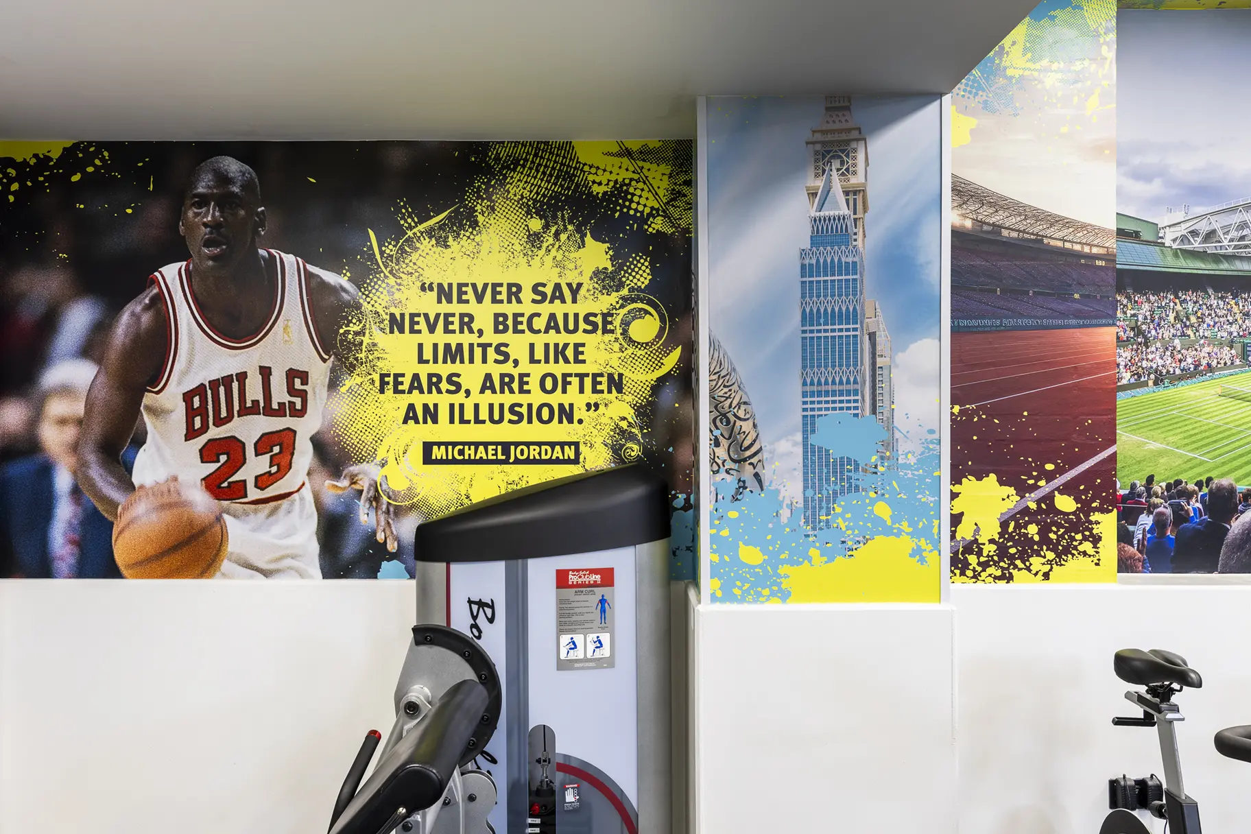 King’s Academy Lord Wilson Gym Wall Art