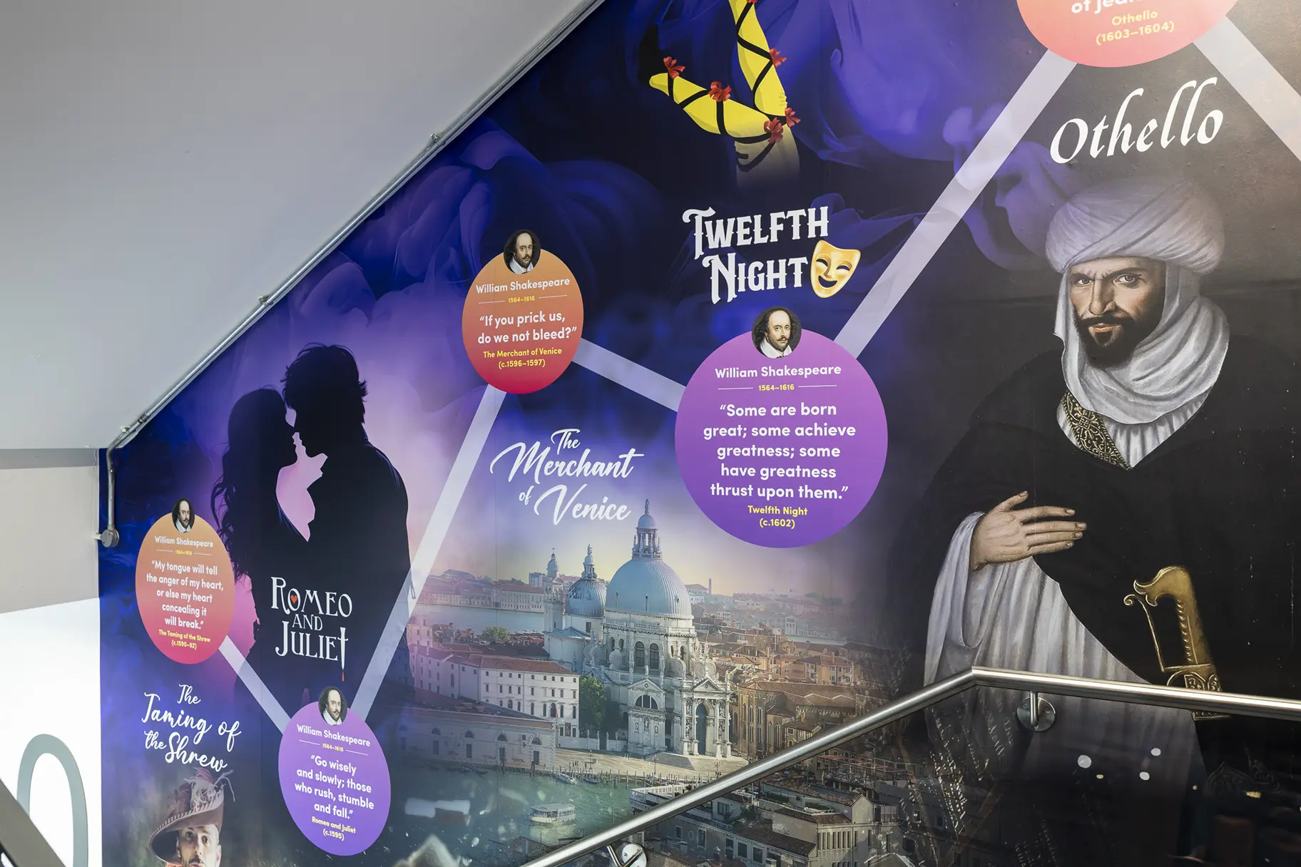 St Michaels Catholic school literacy wall art