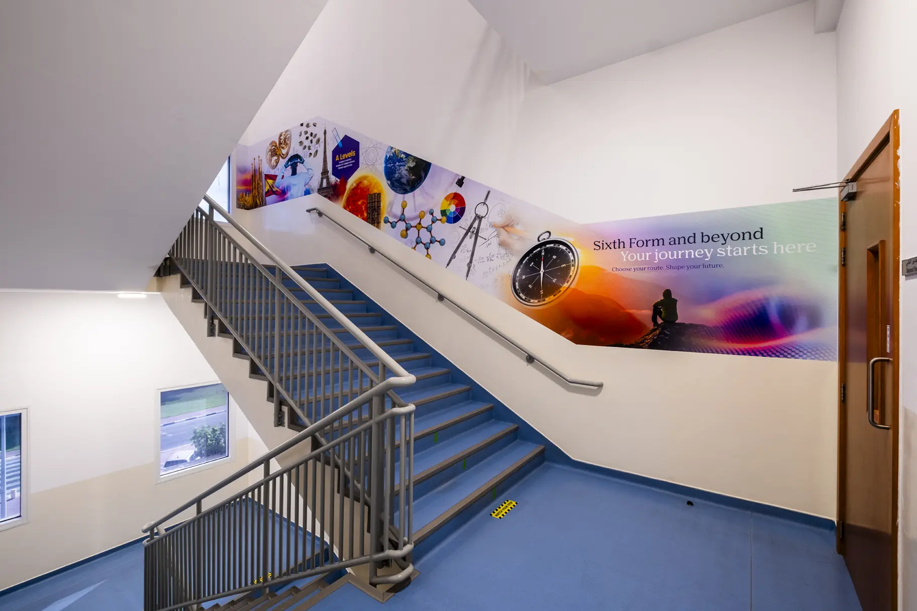 Safa british school sixth form wall art