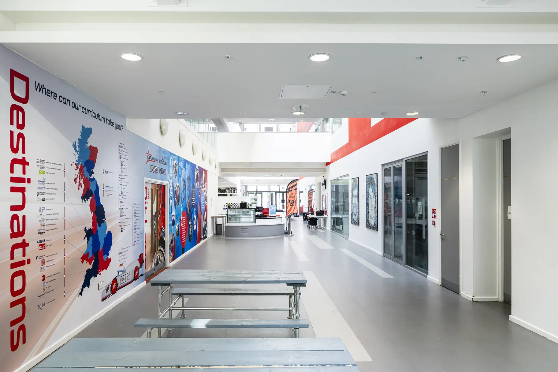 Silverstone utc careers wall art