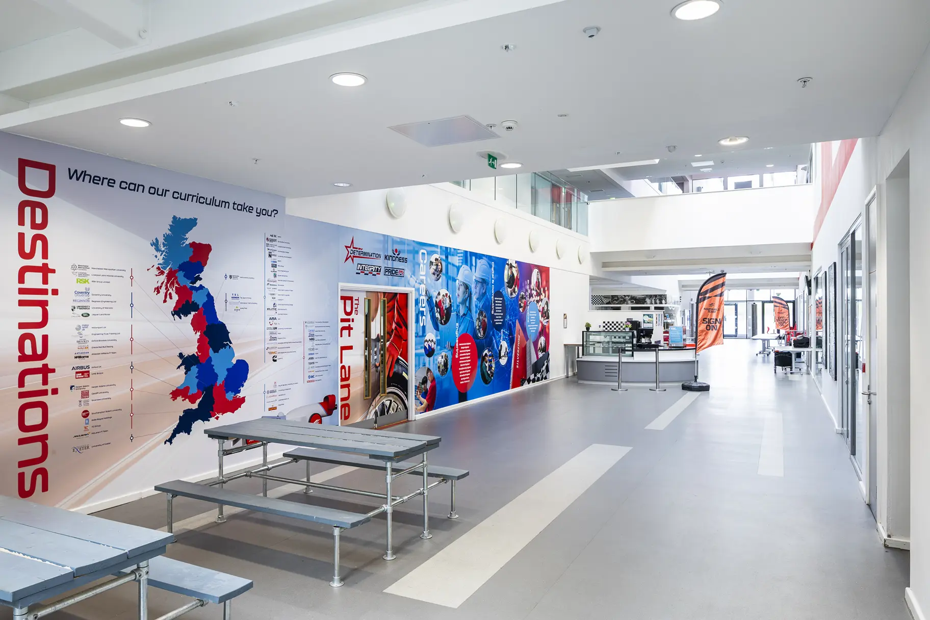 Silverstone utc careers wall art