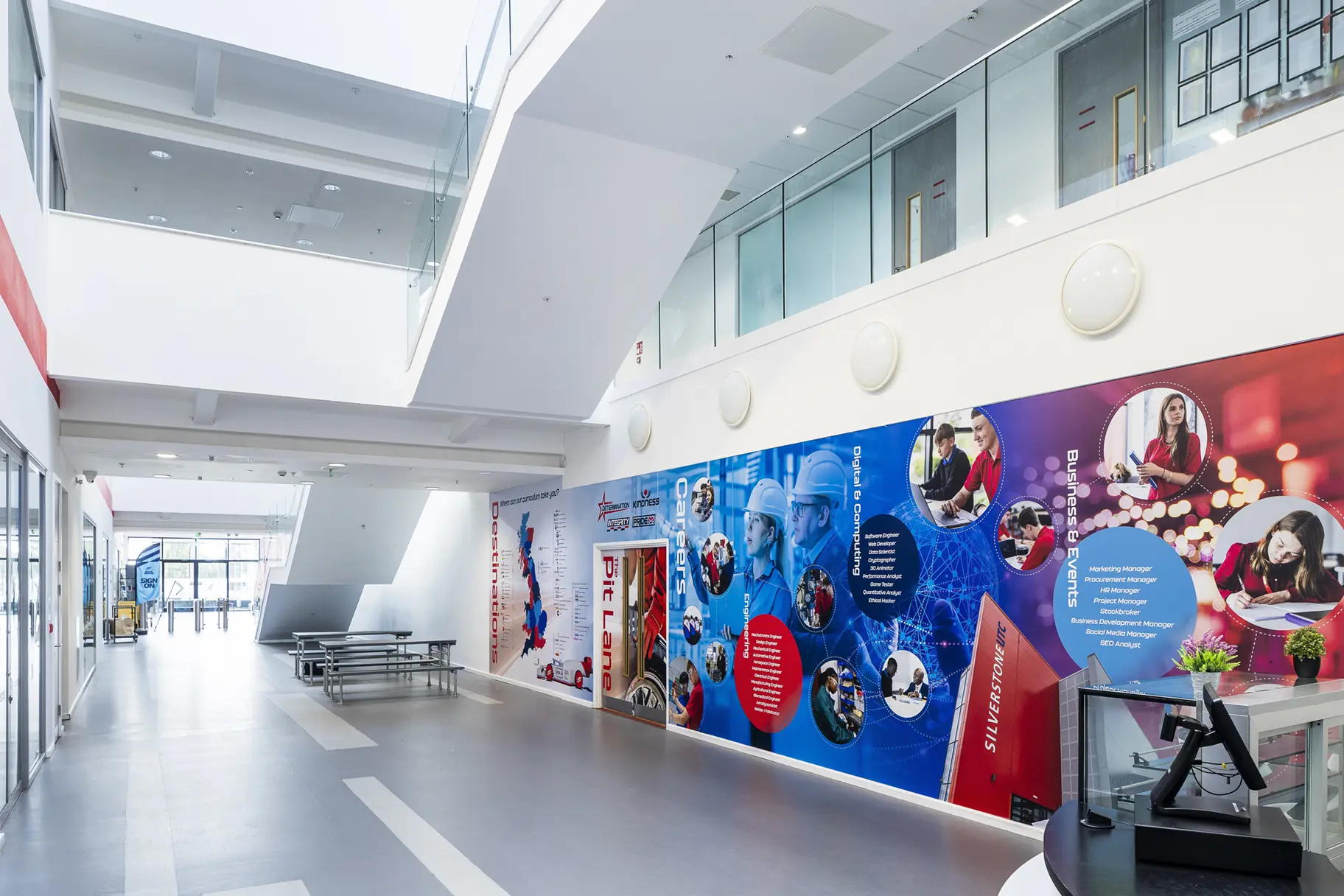 Silverstone utc careers wall art