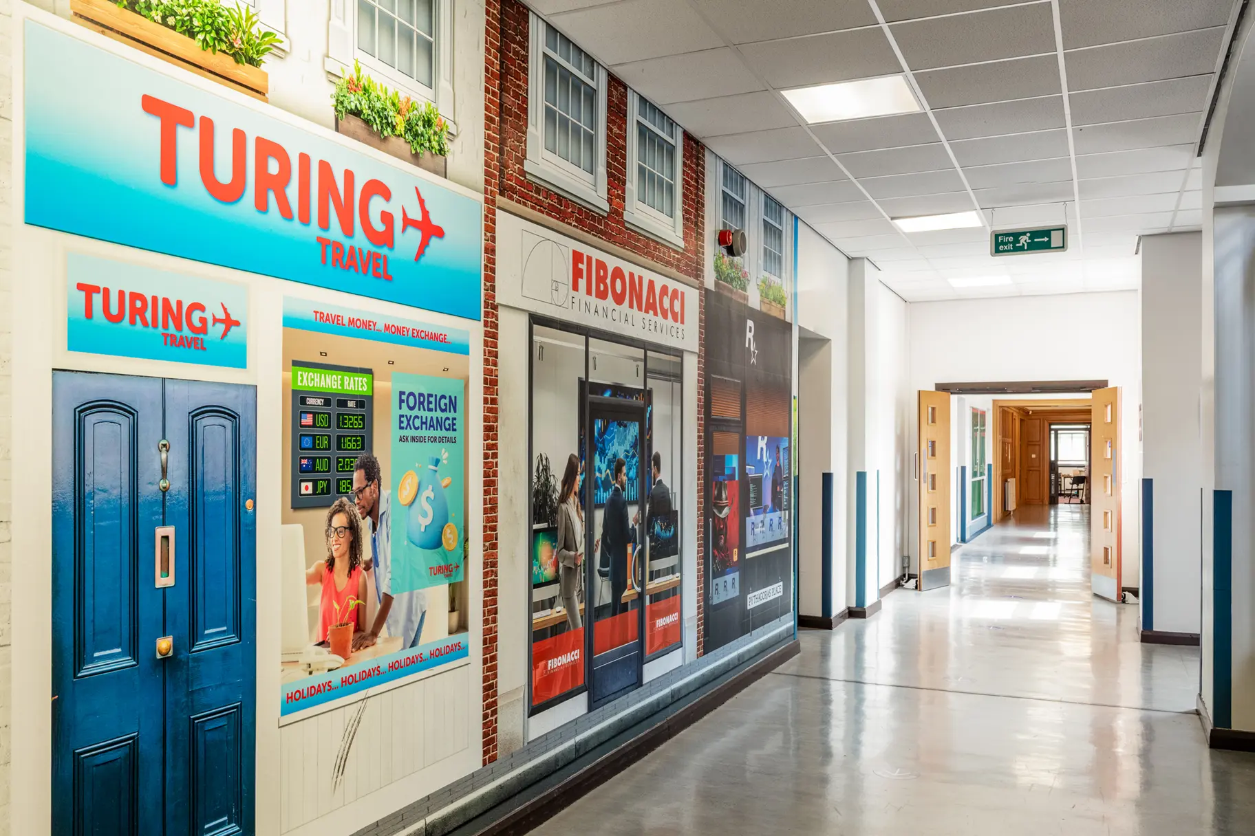 Hamilton Grammar maths careers wall art